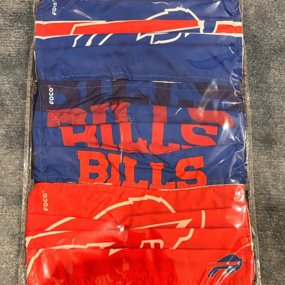 NFL Blue and Red Face Masks